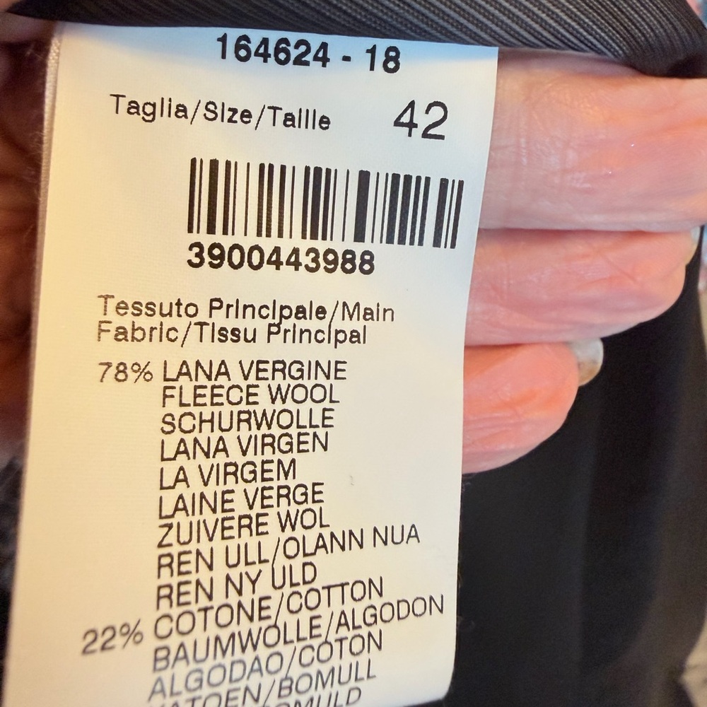 MSGM Pink Multi Tweed Long Maxi Coat - Picture 9 of 14